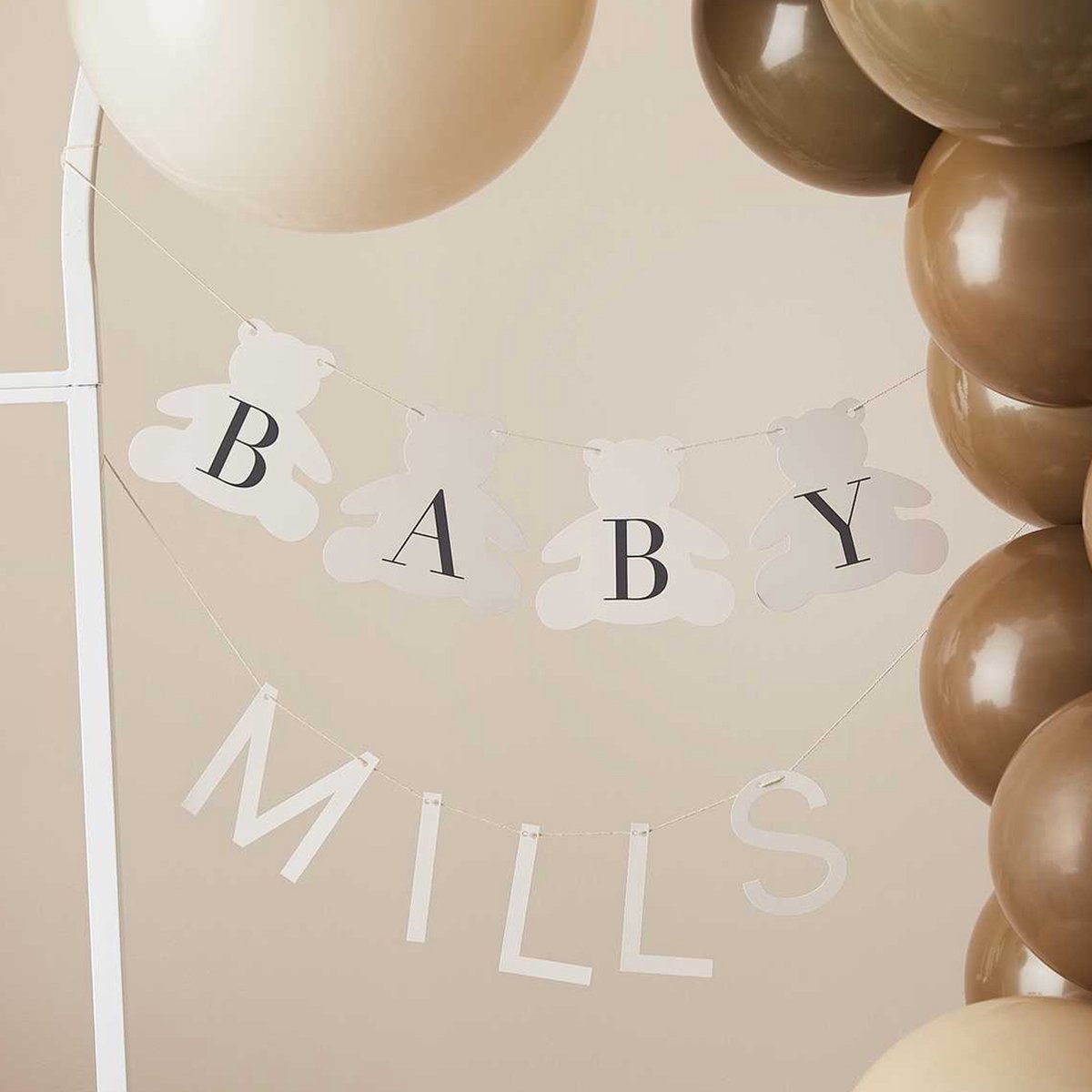 Letterbanner Baby Name - 2 meter