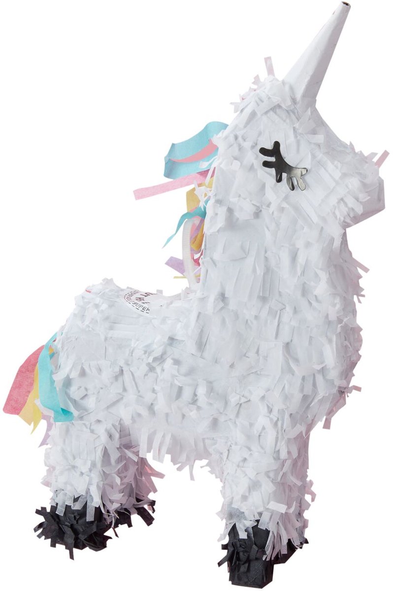 Mini pinata unicorn wit