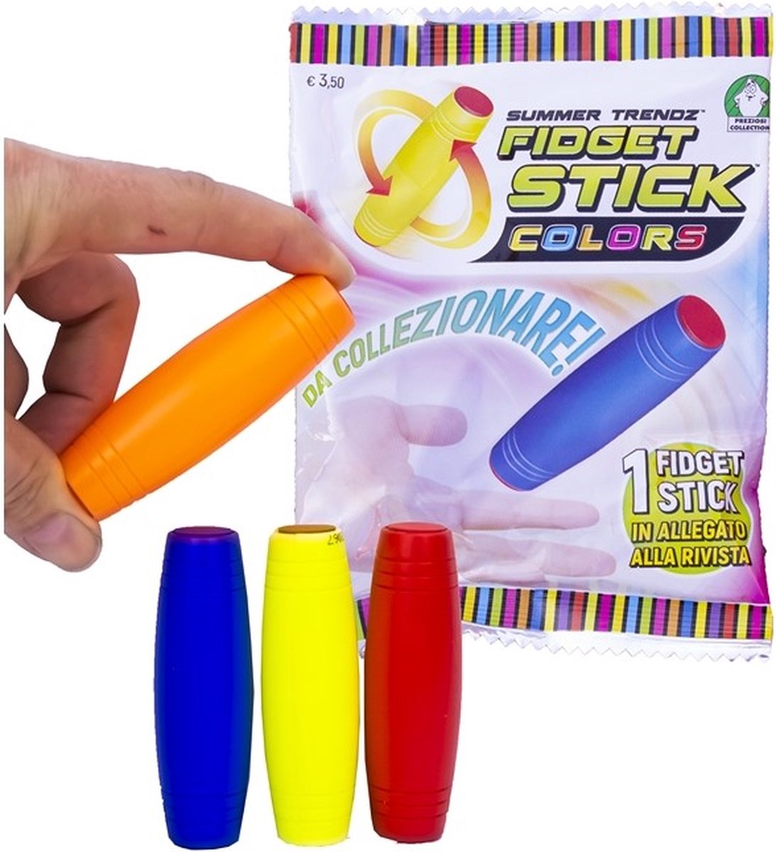 Fidget Stick - set 2 stuks met willekeurig kleur