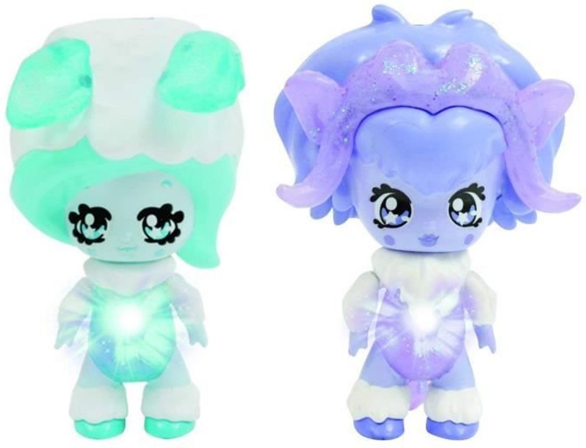 Glimmies Polaris - Blister 2 Glimmies Polaris 6 cm - Bunnybeth & Bessy