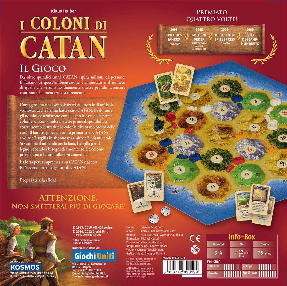 Giochi Uniti Catan: Nuova Edizione