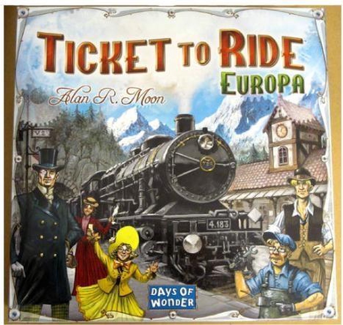 Giochi Uniti Ticket To Ride Europa Board game Economic simulation