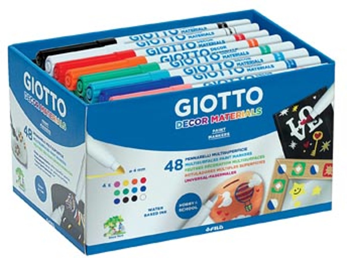 GIOTTO DECOR MATER STIFT 48X