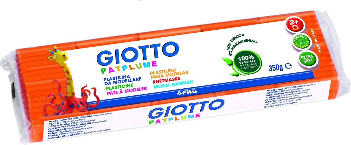 Giotto Block of 350 gr Patplume Orange