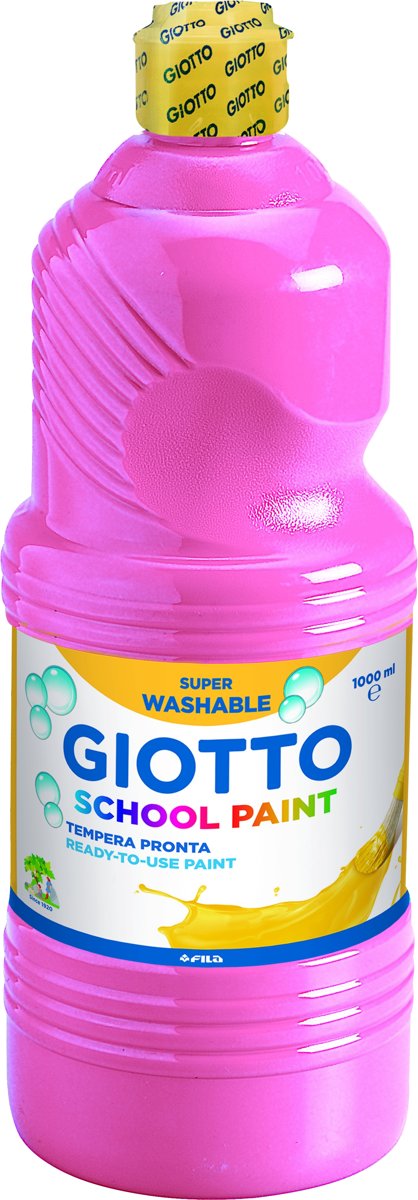 Giotto Bottle 1l poster paint SUPER WASHABLE