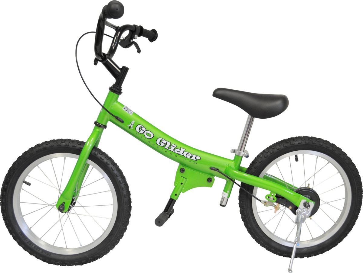 Glide Bike 16inch Loopfiets Groen