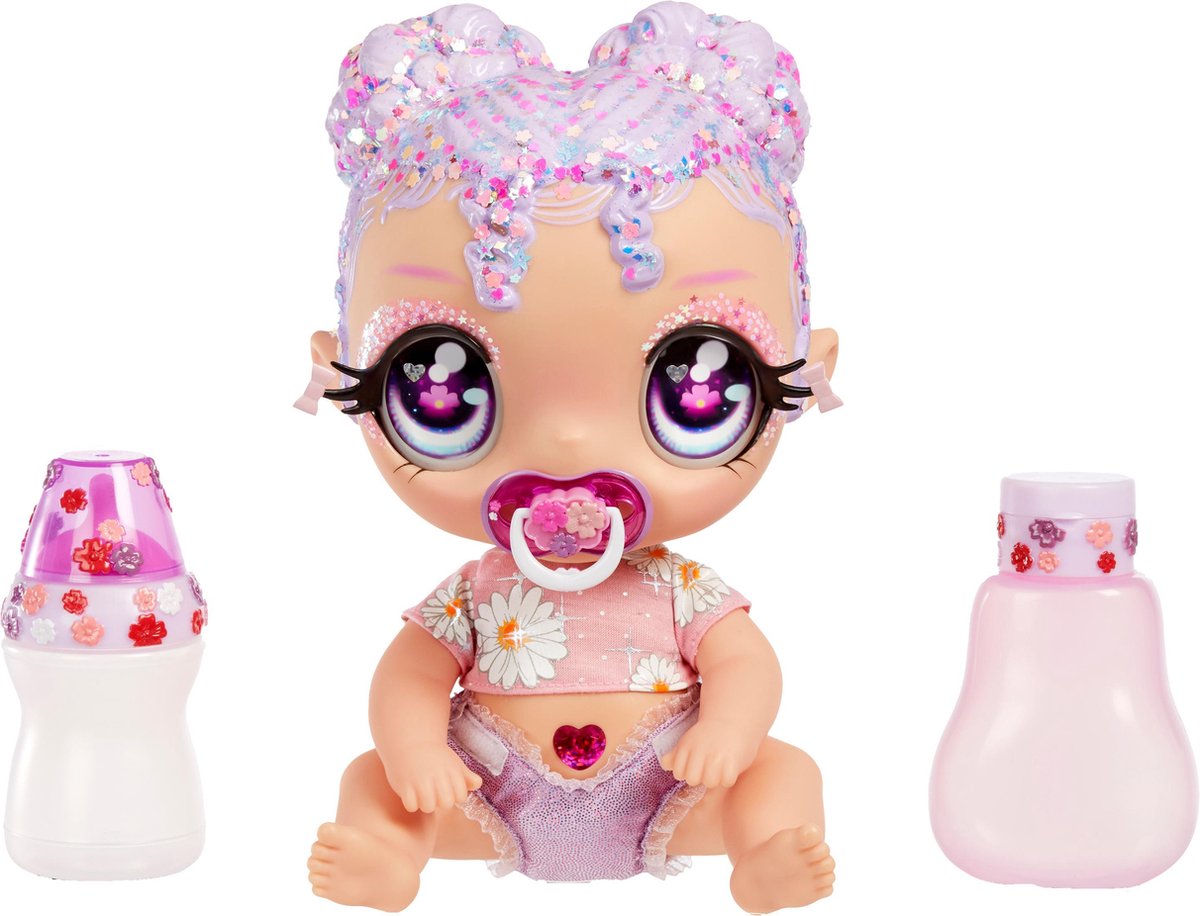 Glitter Babyz Babypop - Lila Wildboom