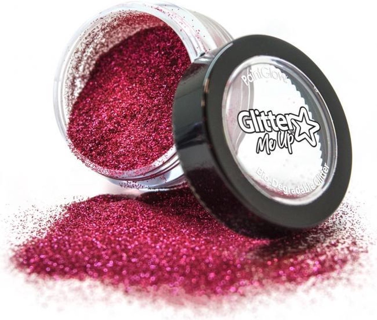 Biologisch afbreekbare fijne glitters 4 gr Berry Crush