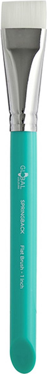 Global Springback Platte Penseel 1 Inch