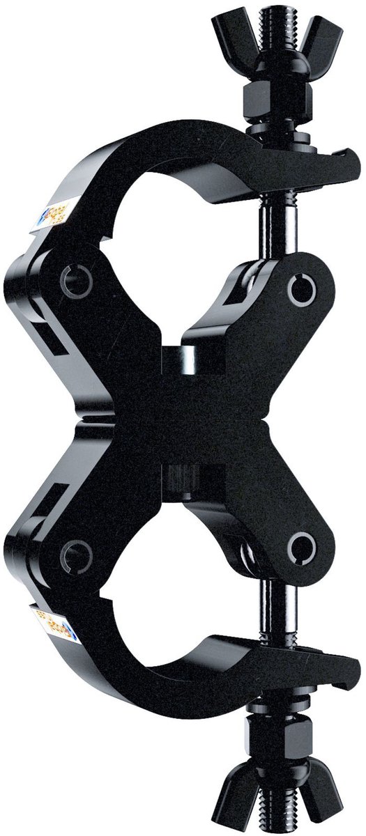 Global Truss Swivel Coupler stage black 48-51/30/750kg - Half coupler
