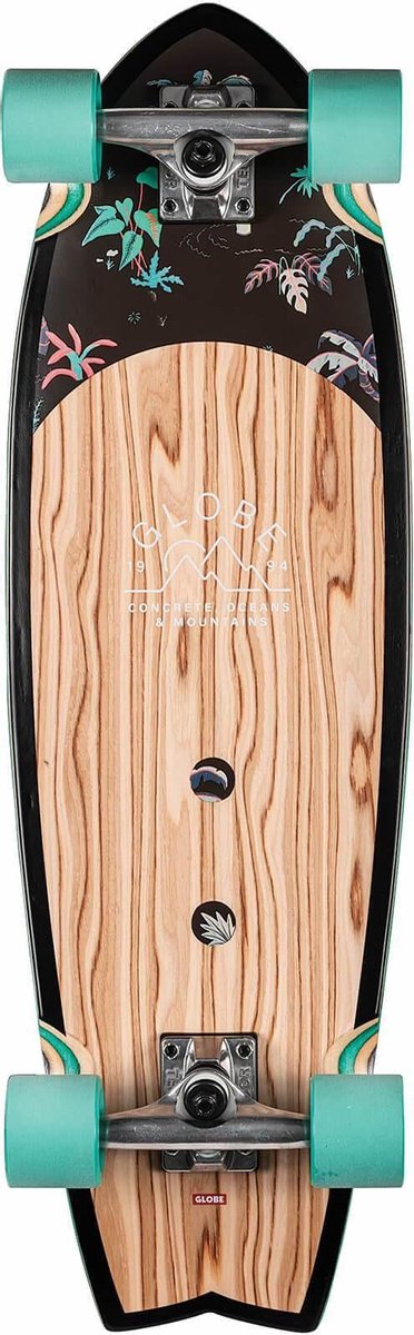 GLOBE Cruiser Board Sun City - Olivewood/Neon Jungle 30