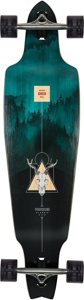   Classic Prowler Bamboo/Blue Mountains 38 longboard