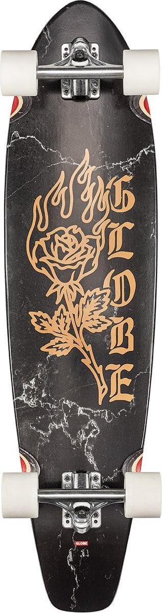 Globe The All-Time cruiser longboard 35.8 black rose