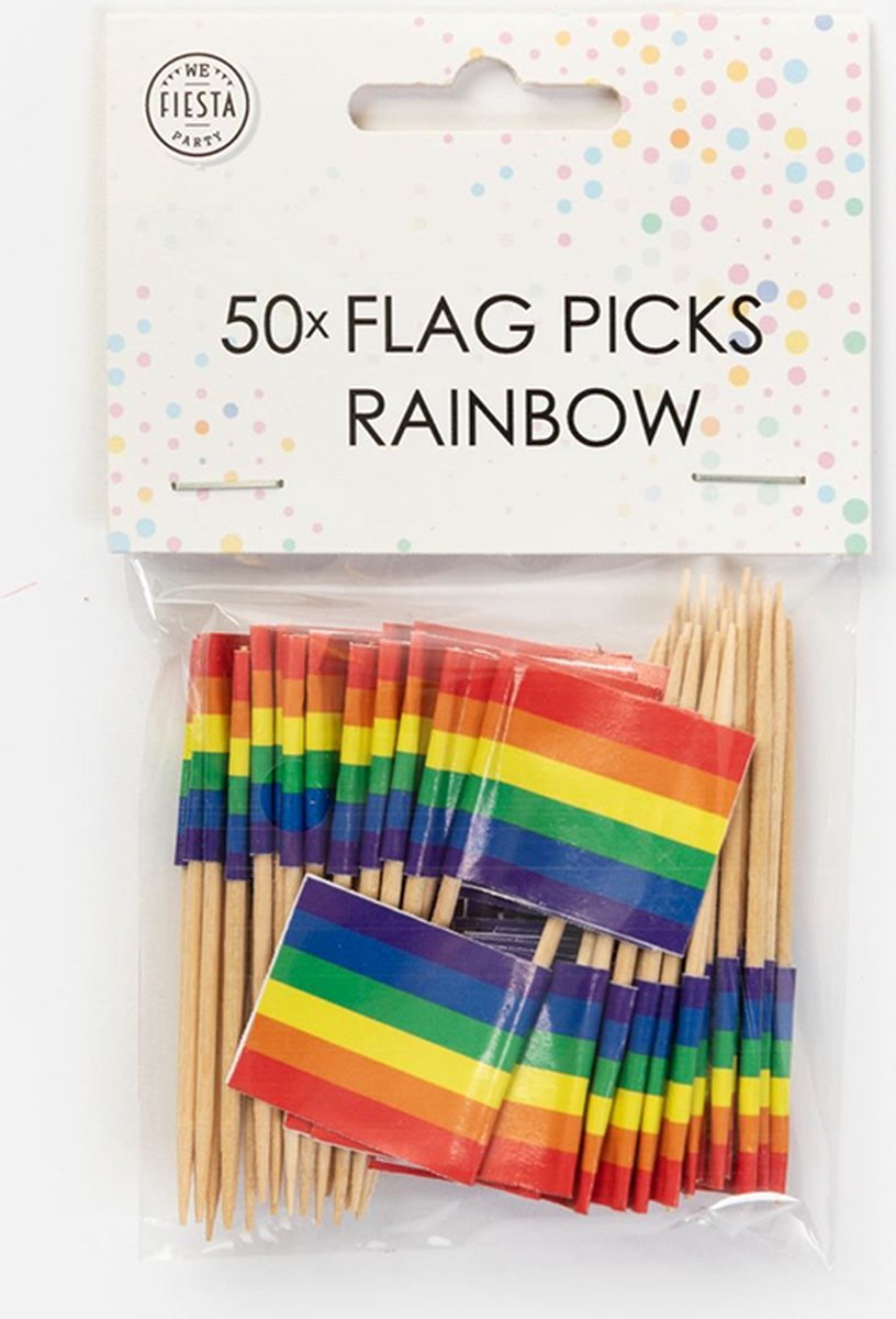 Prikkers Regenboog (50 stuks)