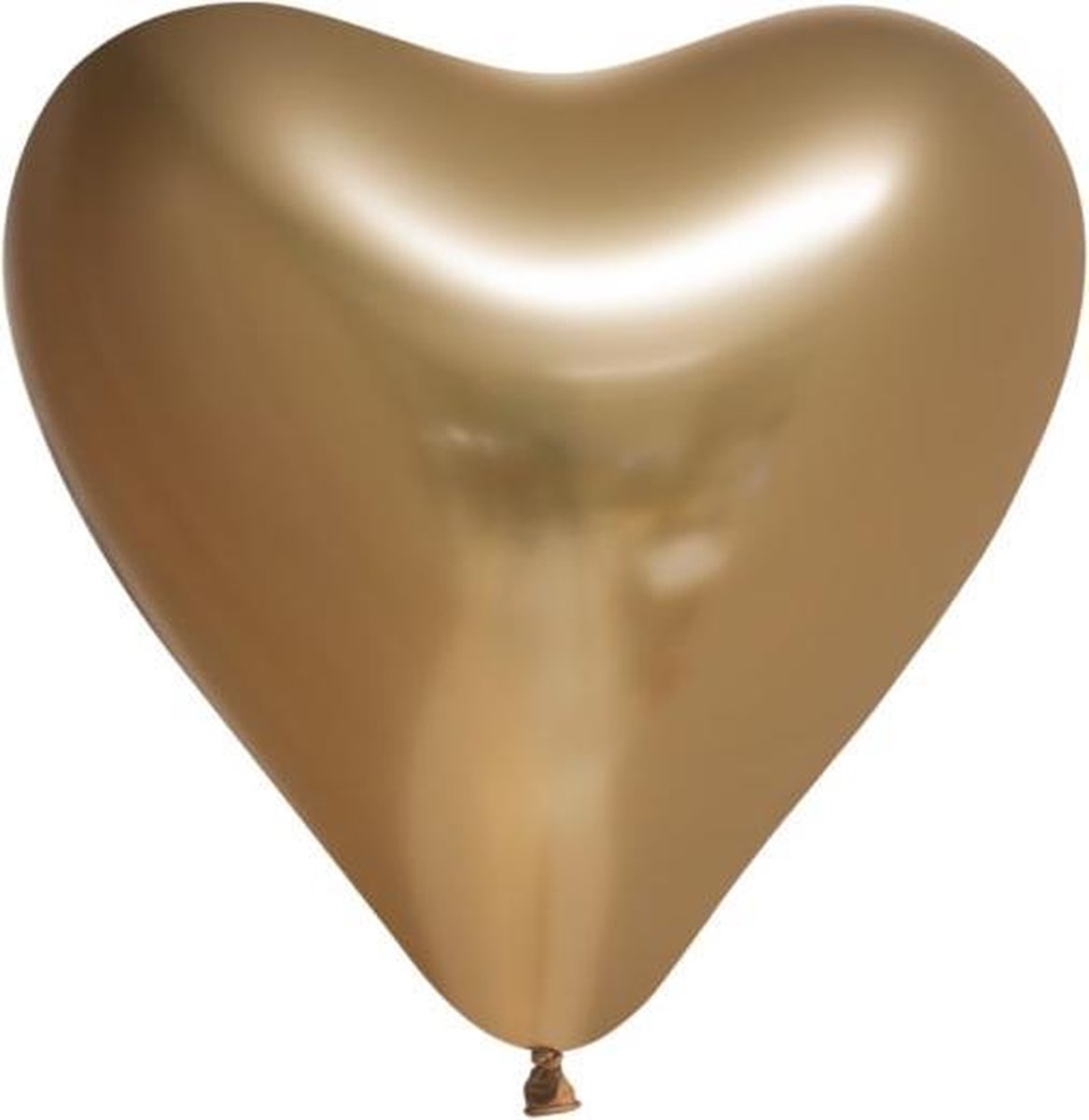 Globos Nordic Ballonnenset Hart 30 Cm Chroom/goud 20-delig