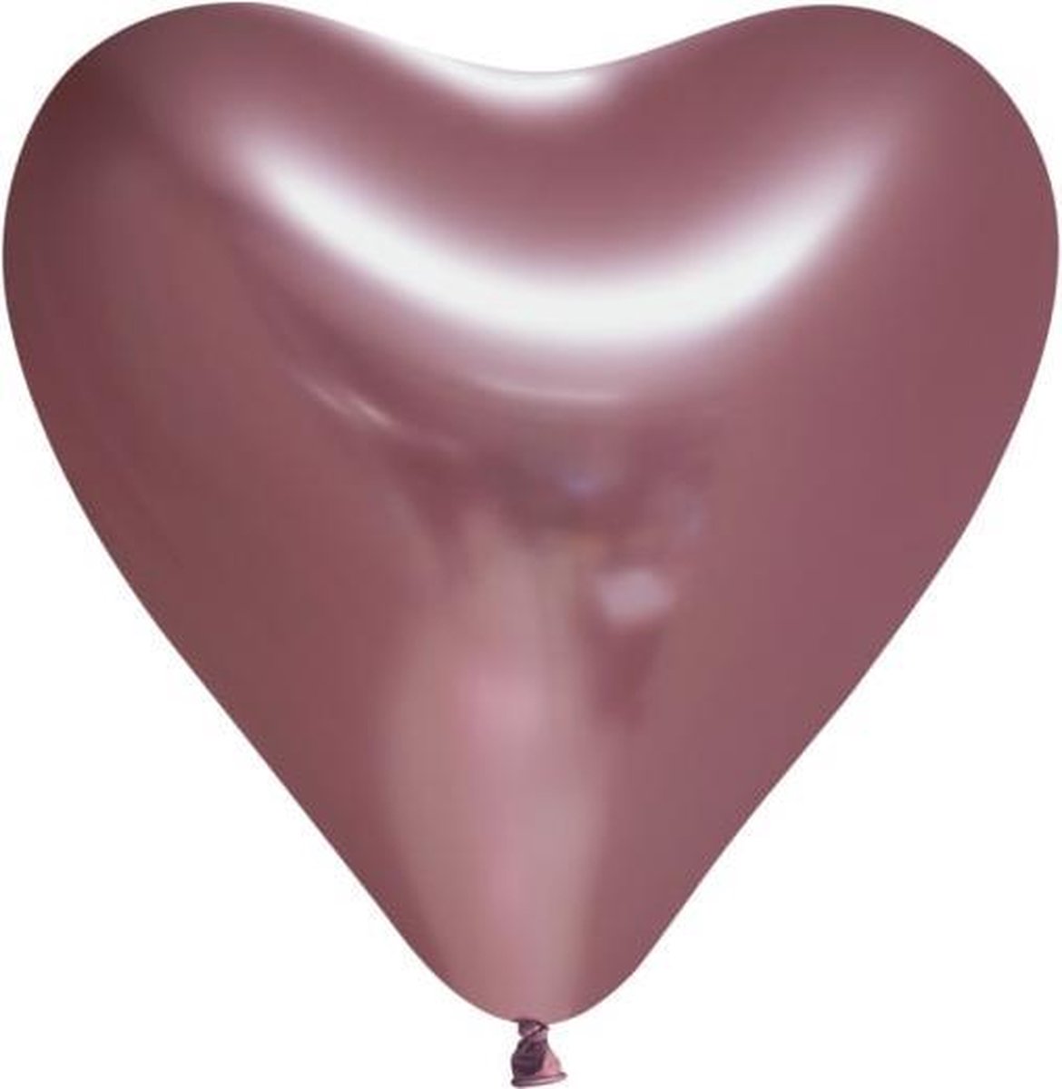 Globos Nordic Ballonnenset Hart 30 Cm Chroom/roségoud 20-delig