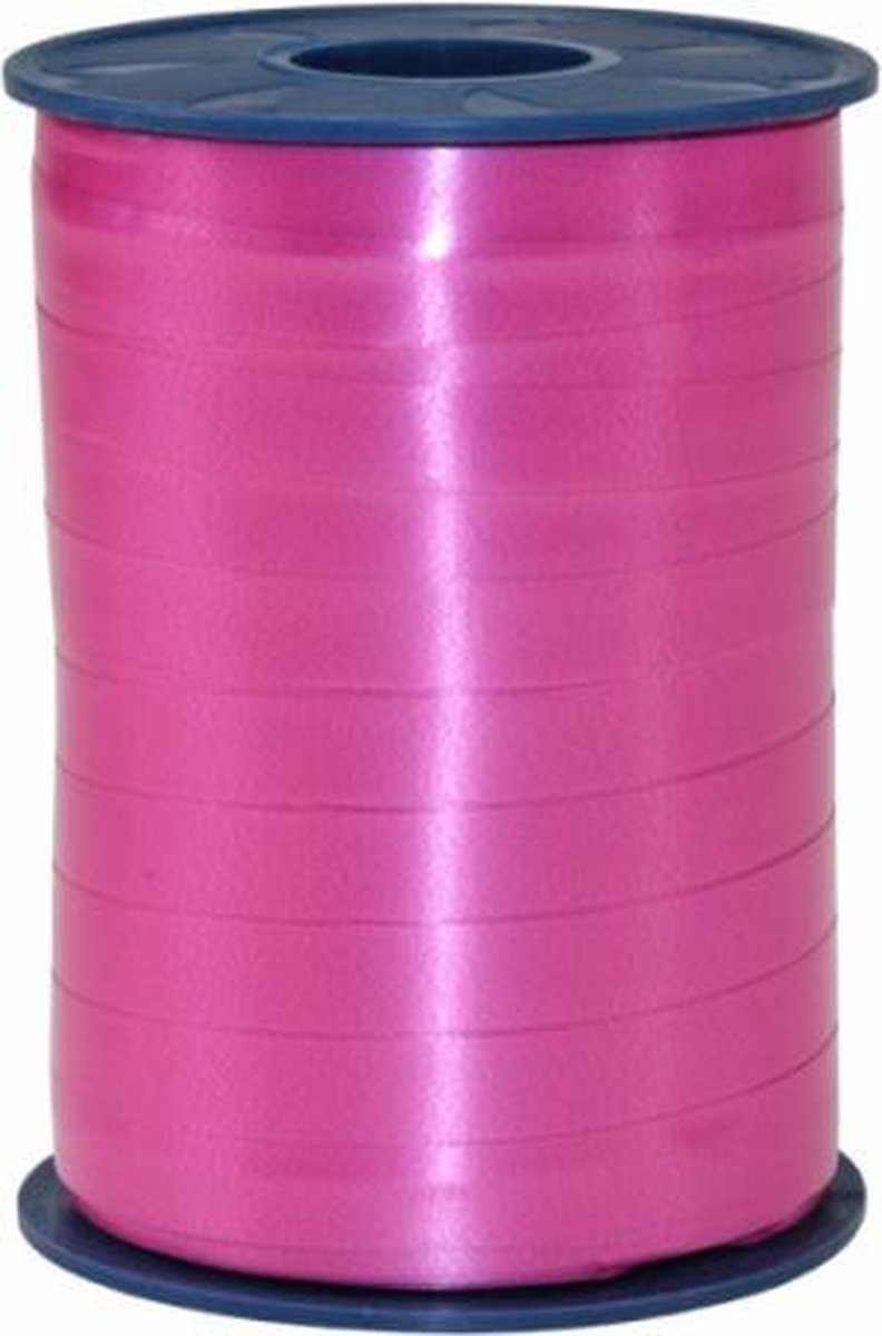 cadeaulint 10 mm polyester 250 meter roze