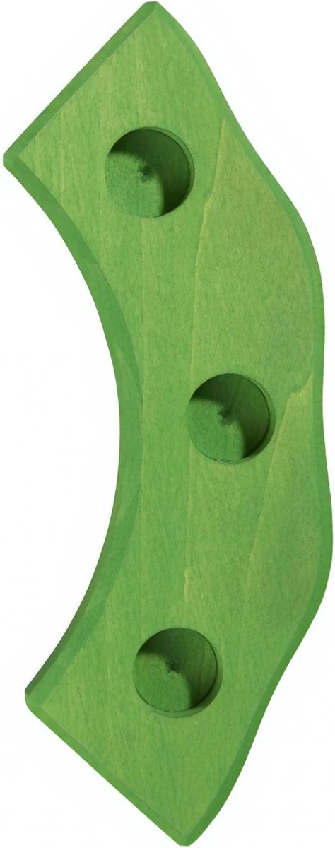 Glückskäfer Verjaardagsring Hout 17 Cm Gebogen Groen