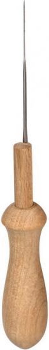 viltnaaldhouder junior 7 x 2 cm hout naturel