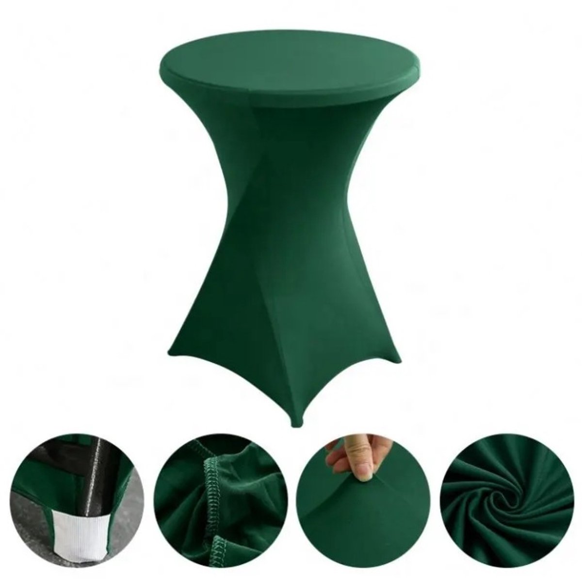 Go Go Gadget - Statafelhoes - Statafelrok - Statafel - Stretch - 80cm - Groen