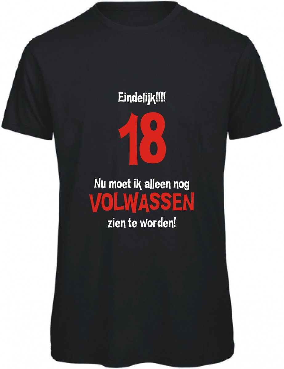 Eindelijk 18, nu moet ik alleen nog volwassen zien te worden (L)