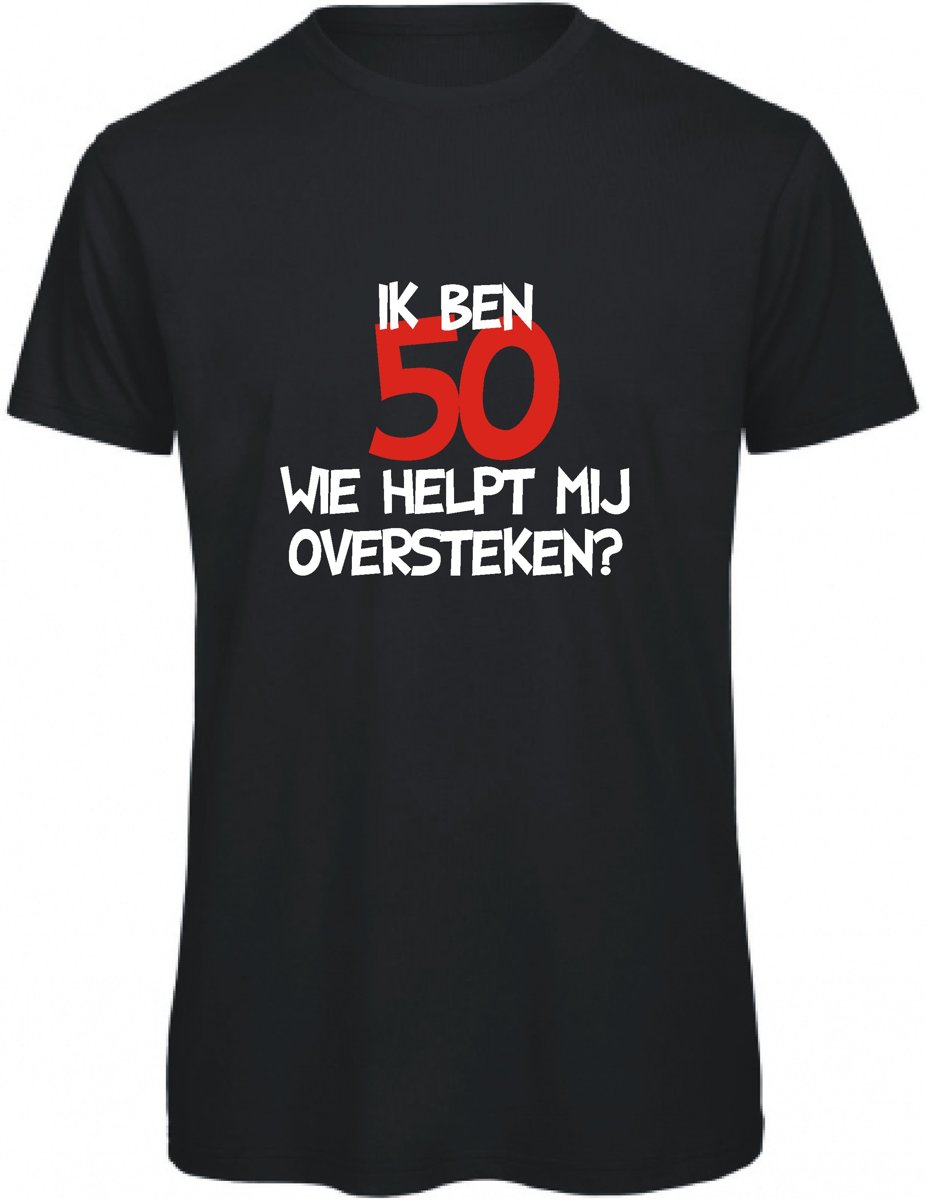 Ik ben 50 wie helpt mij oversteken (XL)