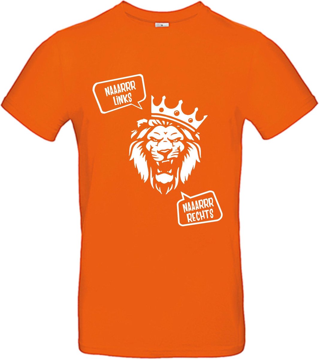 Nederlands Elftal - L - WK shirt - Voetbalshirt - Oranje T-shirt korte mouw - 100% Cotton