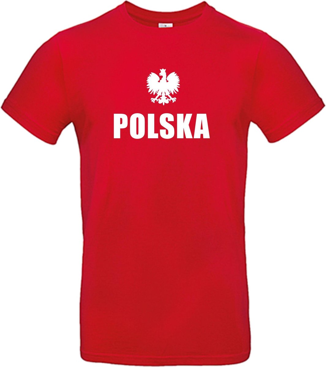 Polska - EK shirt - WK shirt - Voetbalshirts - Polen - XXL - 100% Cotton