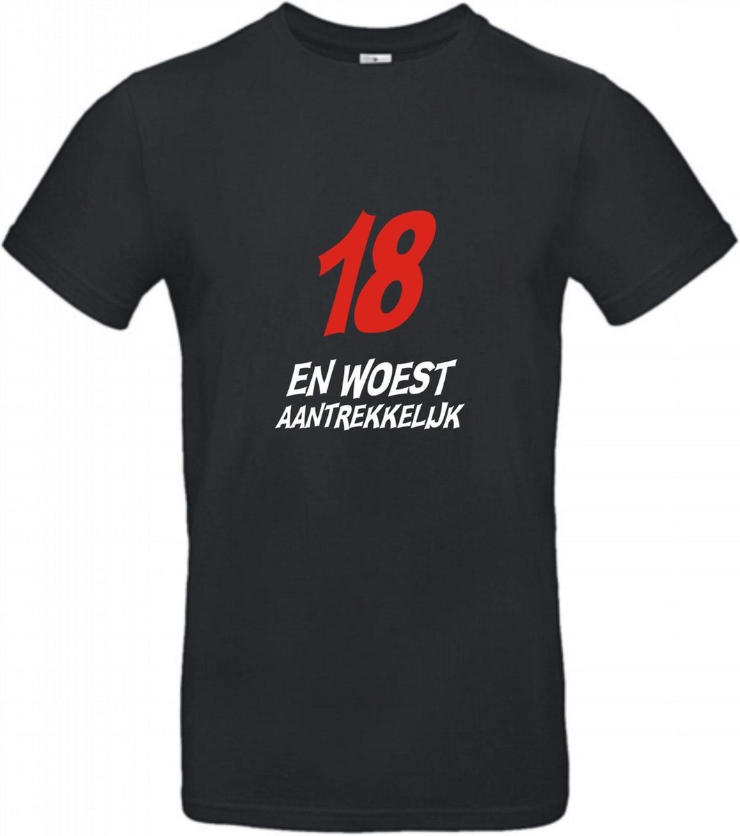 T-shirt 18 en woest aantrekkelijk