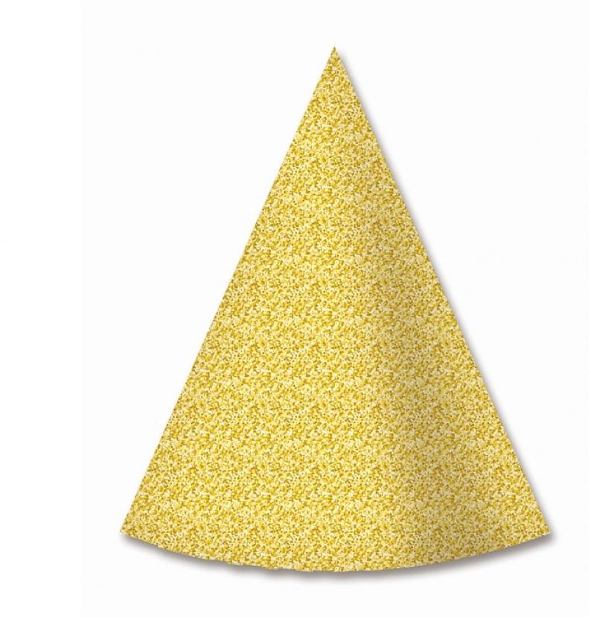 Papieren hoedjes, goud, 4 stuks / Chapeau dorés en carton 4 pcs