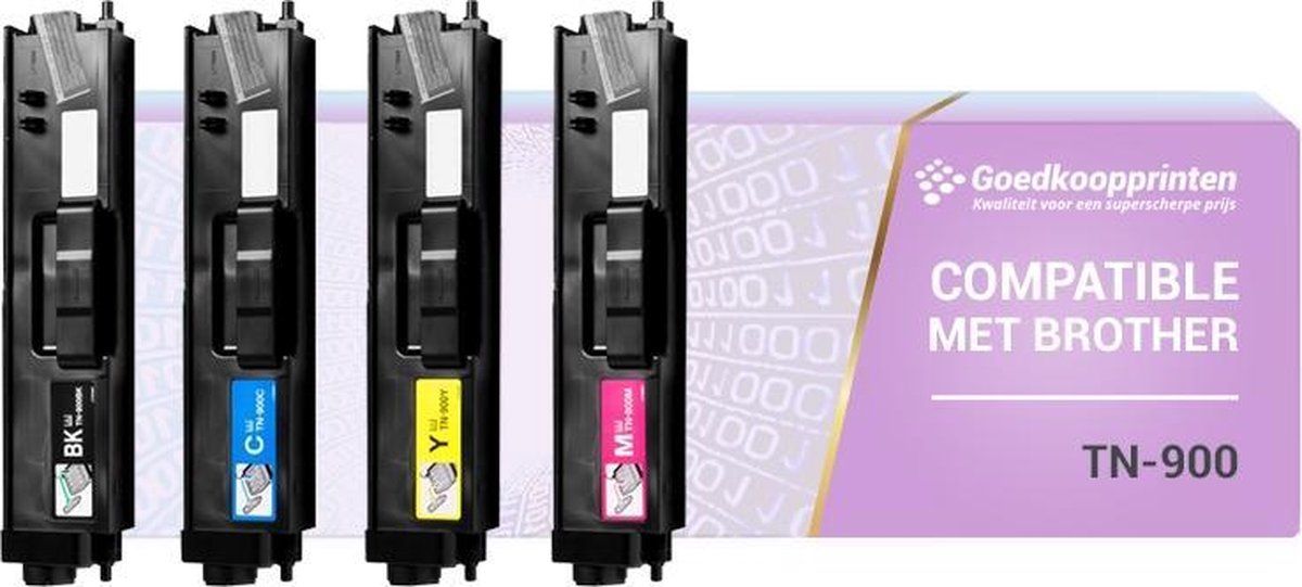 Brother TN-900 toner set Multipack - Huismerk