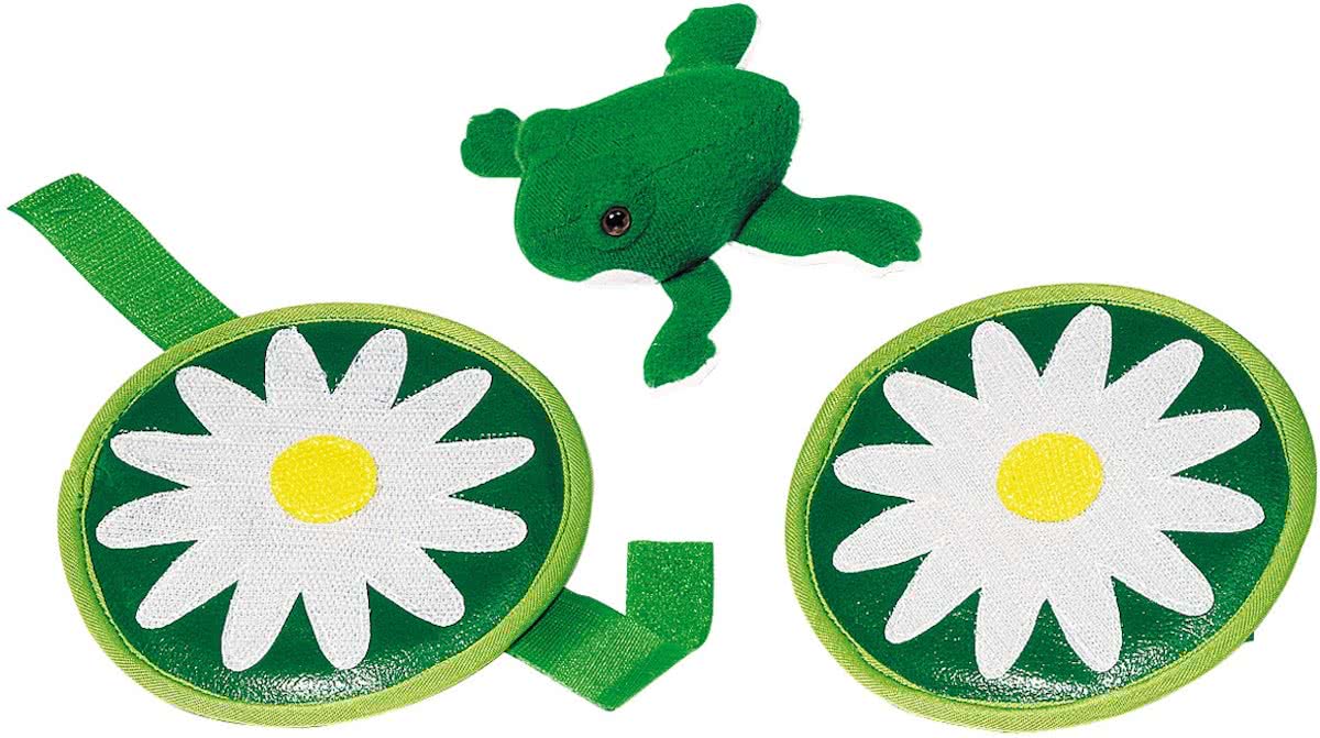 Frog Catch-throw Game with Velcro