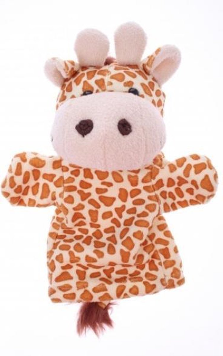 Goki Handpop giraffe 27,5cm