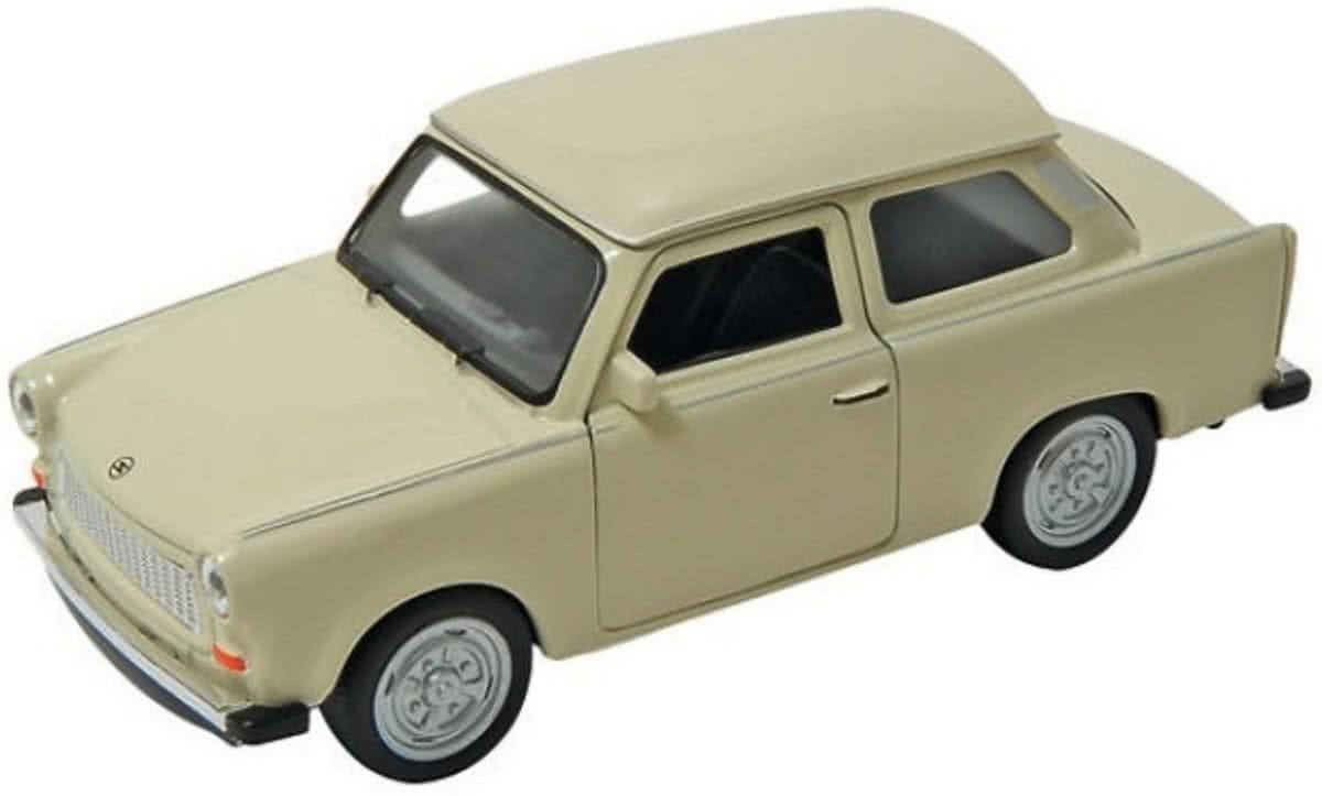 Goki Metalen auto: trabant 601 cr?me