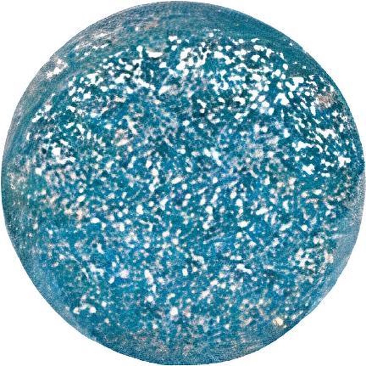 Goki Stuiterbal Glitter 49 Mm Rubber Blauw