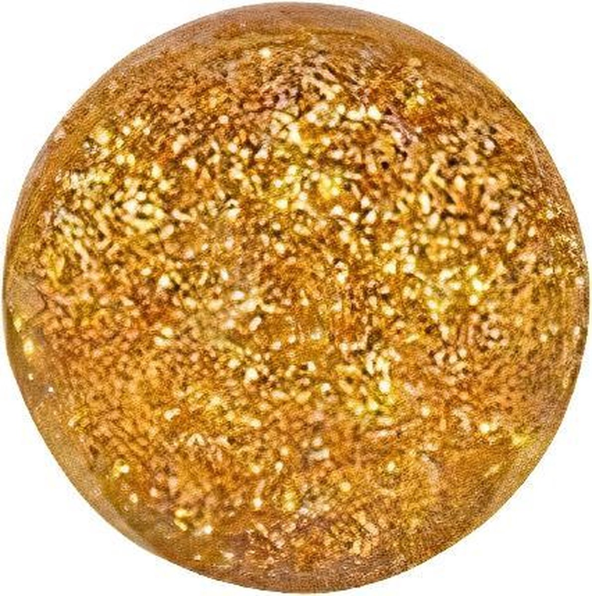 Goki Stuiterbal Glitter 49 Mm Rubber Goud