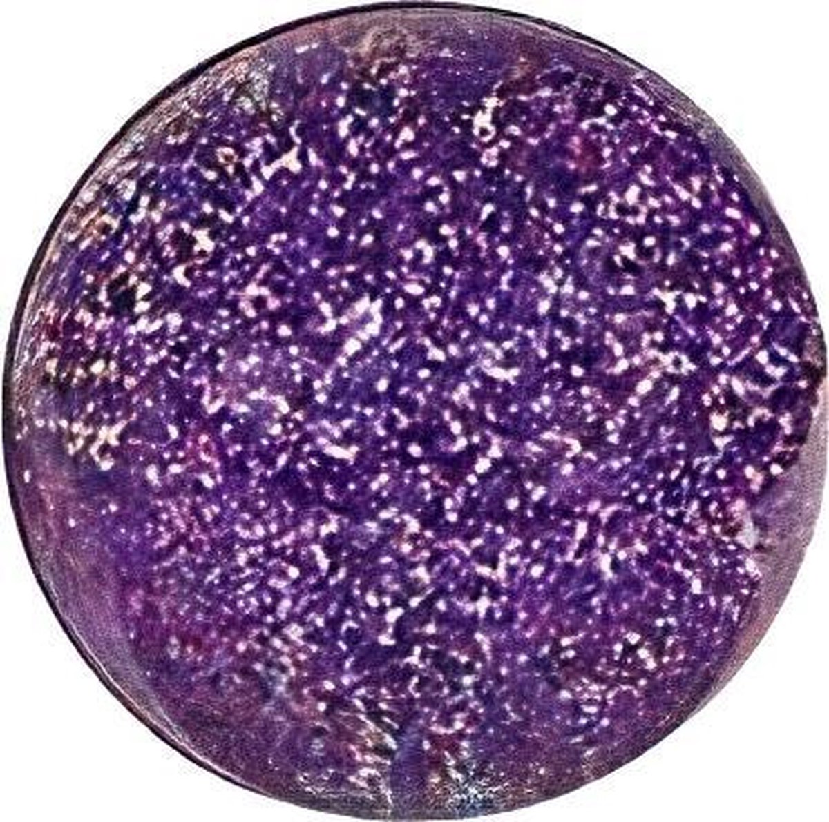 Goki Stuiterbal Glitter 49 Mm Rubber Paars