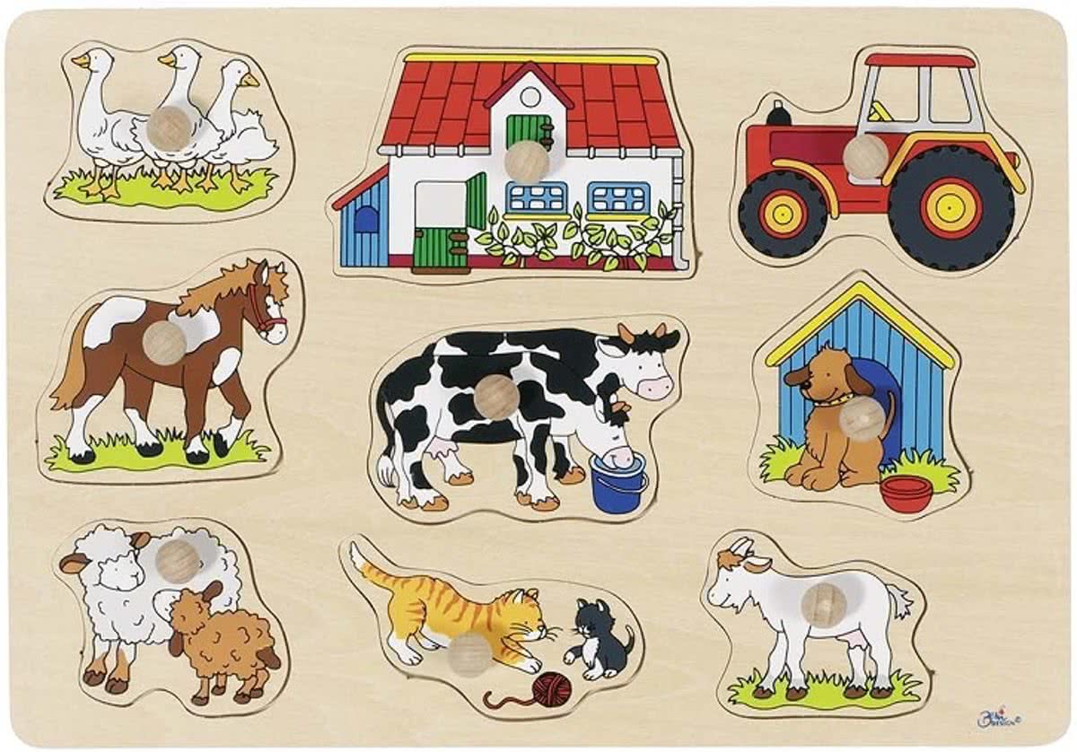   puzzel Boerderij 9-delig