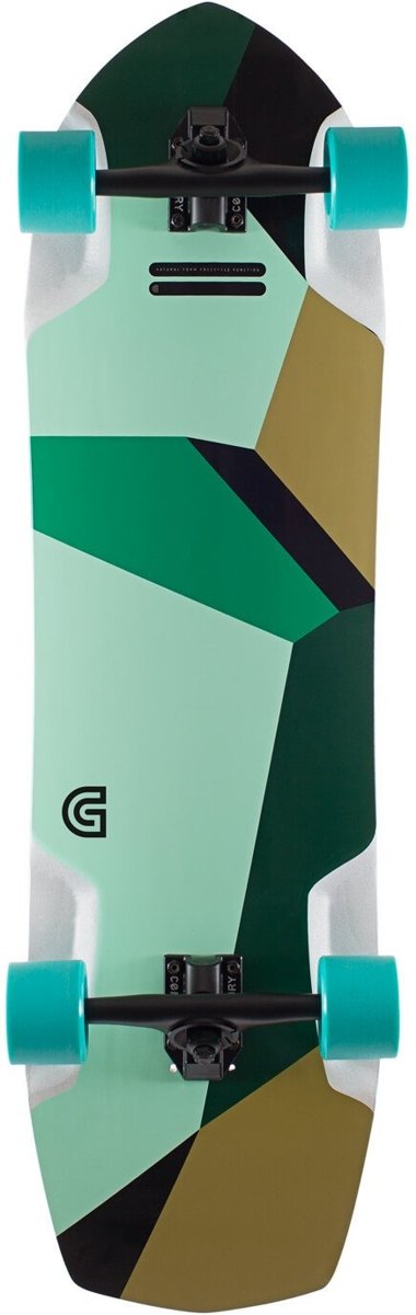 Goldcoast Azurite longboard