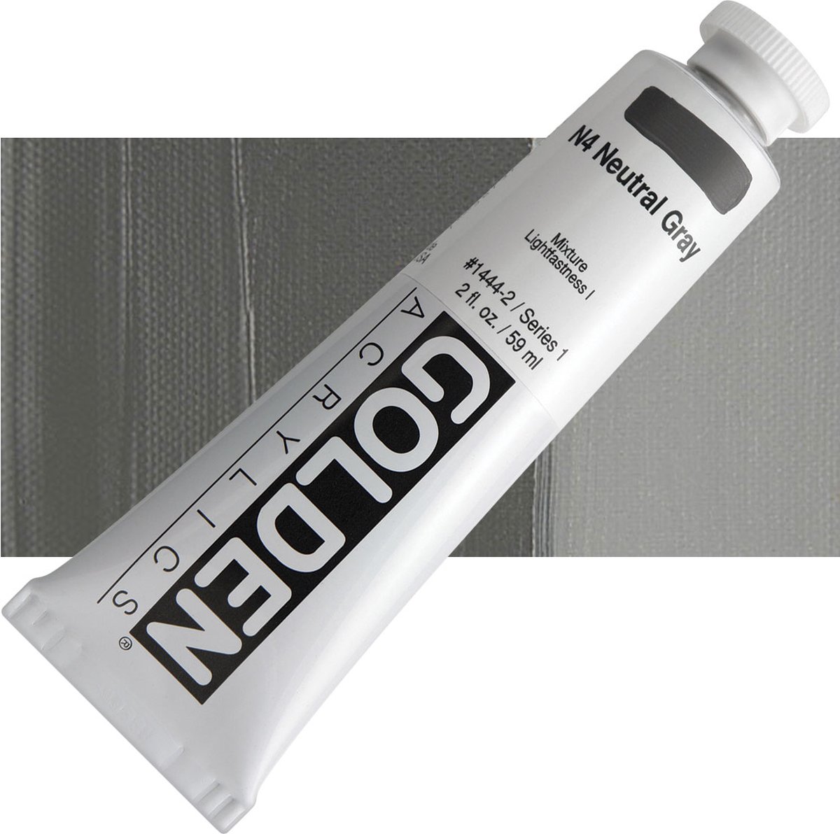 Golden Heavy Body Acrylverf Serie 1 N4 Neutral Gray