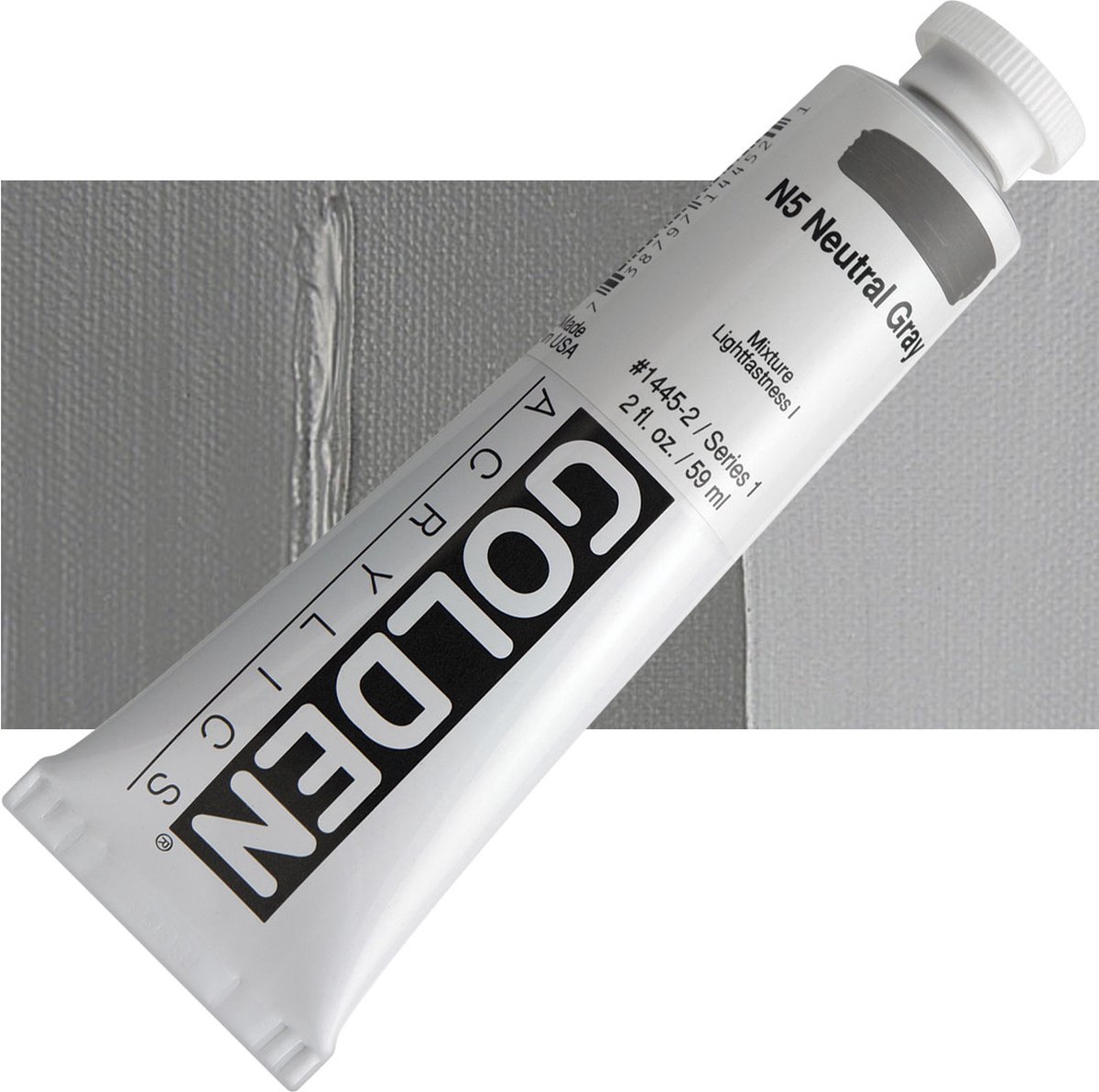 Golden Heavy Body Acrylverf Serie 1 N5 Neutral Gray