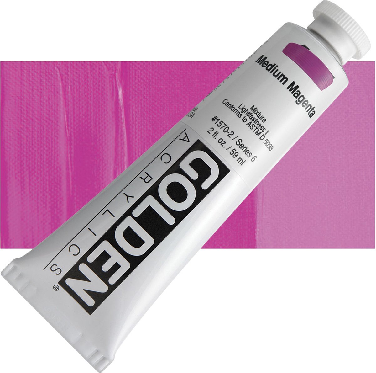 Golden Heavy Body Acrylverf Serie 6 Medium Magenta