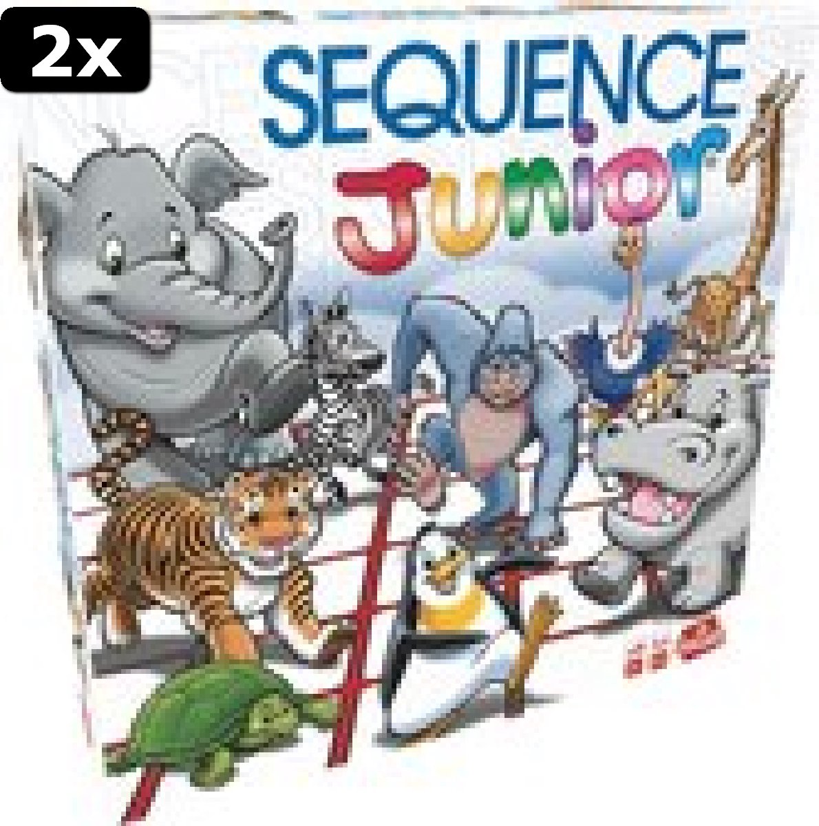 2x Sequence Junior - Bordspel