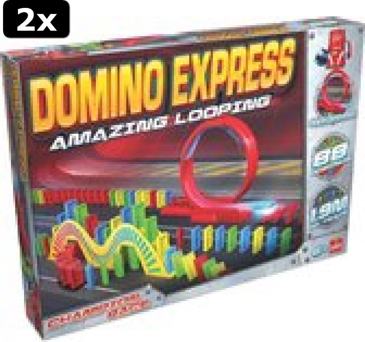 2x Domino Express Amazing Looping - Bouw je eigen dominobaan met looping