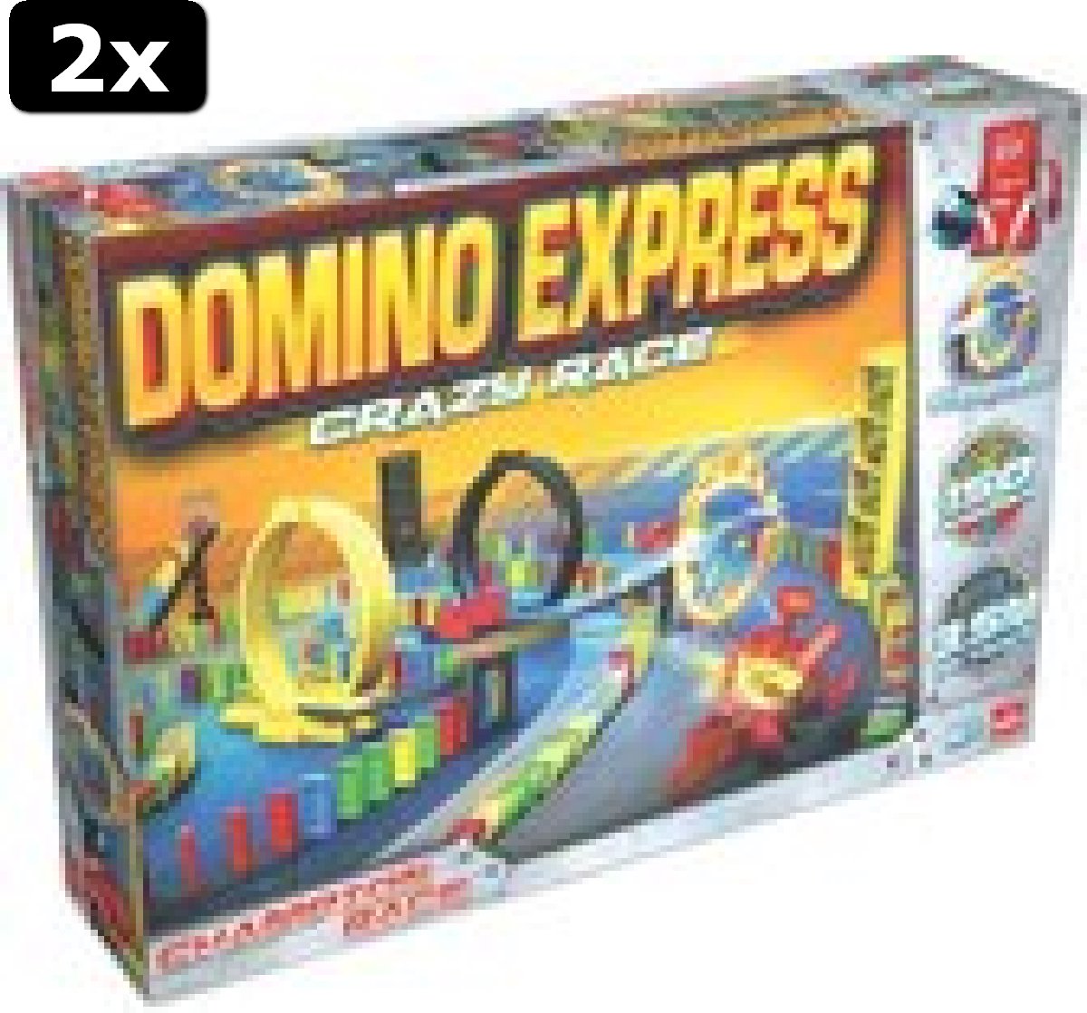 2x Domino Express Crazy Race - Dominopakket