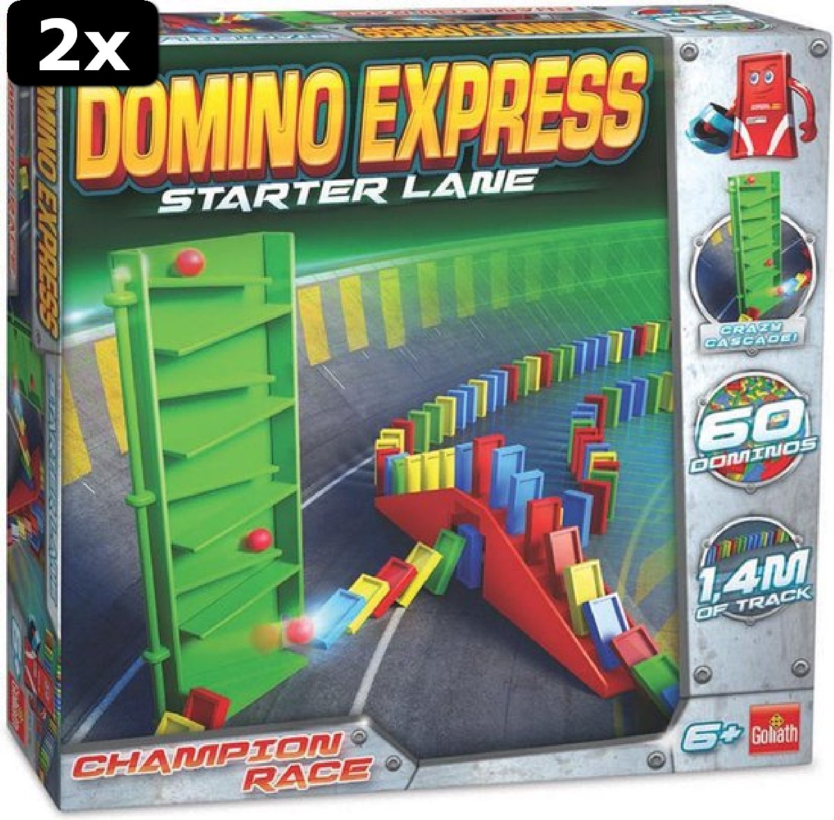 2x Domino Express Starter Lane - Bouwset