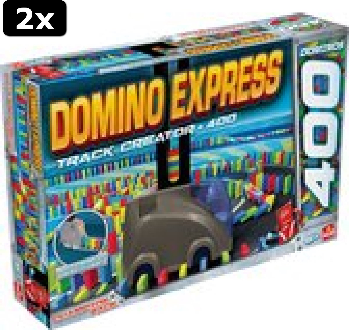 2x Domino Express Track Creator + 400 domino-baan creator