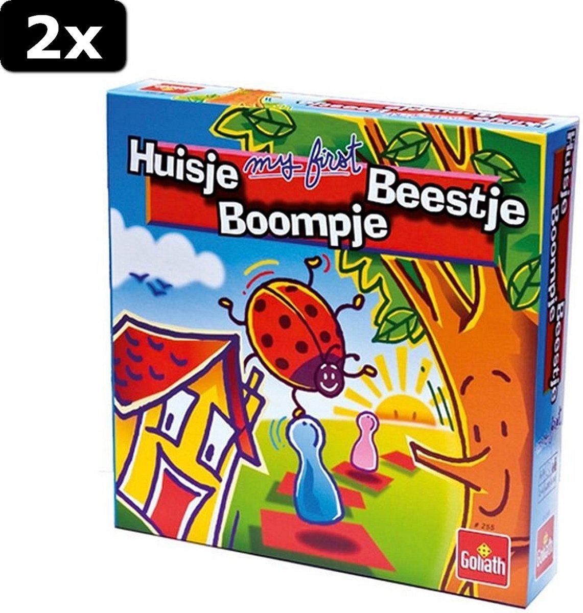 2x Goliath Huisje Boompje Beestje