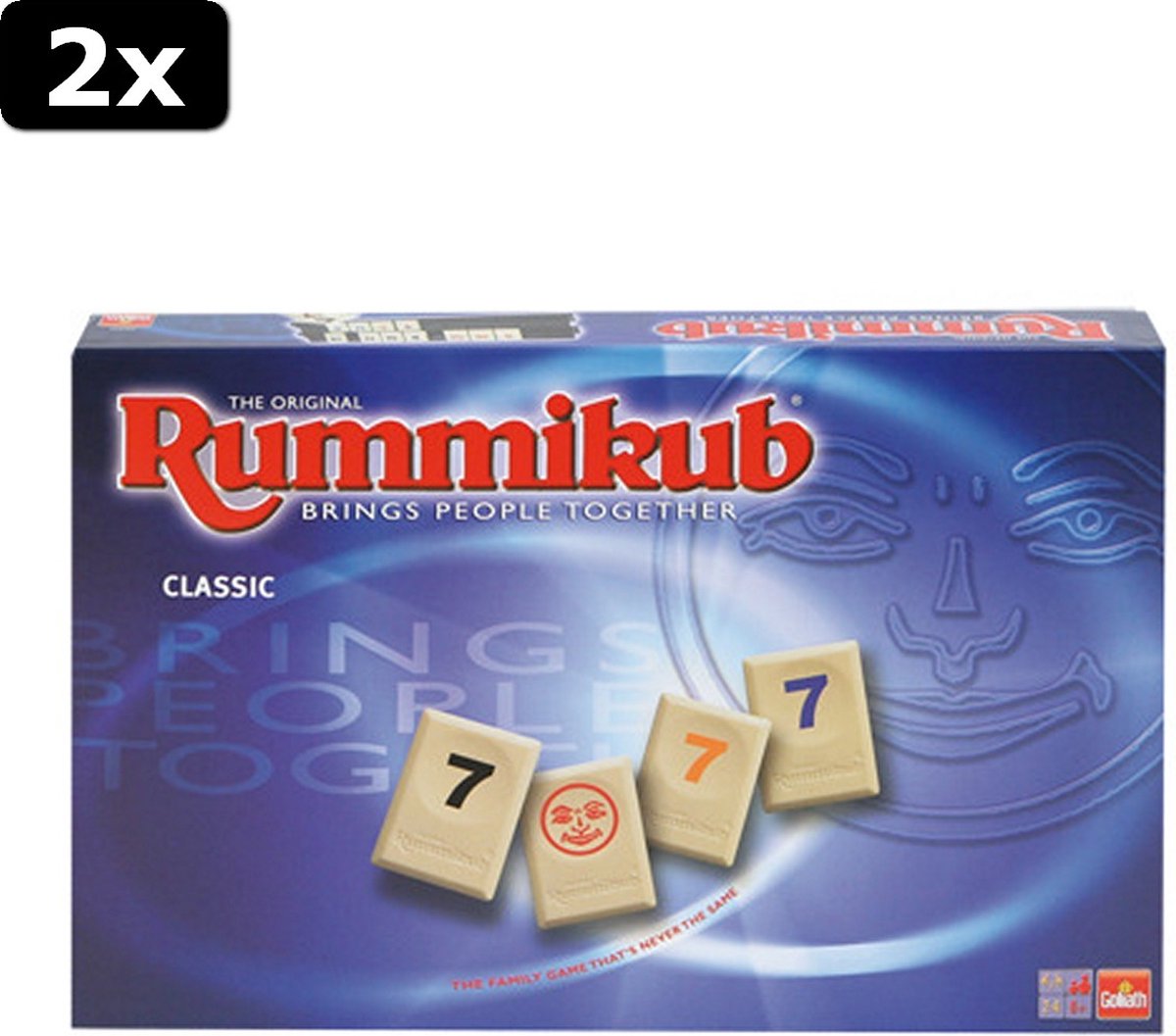 2x Goliath Rummikub Original Classic