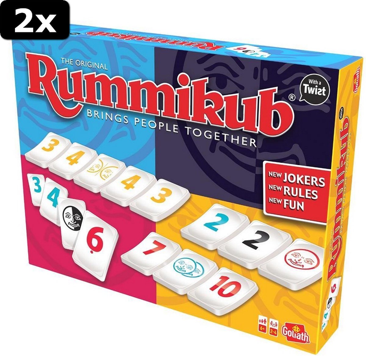 2x Goliath Rummikub Twist